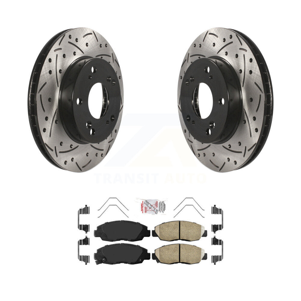 Transit Auto KDA-100038 Disc Brake Kit for 2012-2015 Honda Civic - Front product image