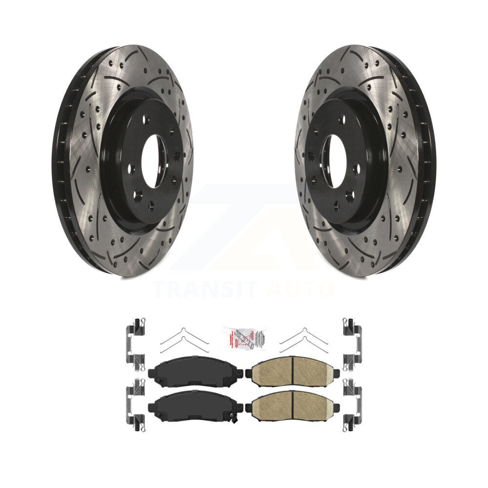 Transit Auto KDA-100042 Disc Brake Kit for 2015 Nissan LEAF - Front product image