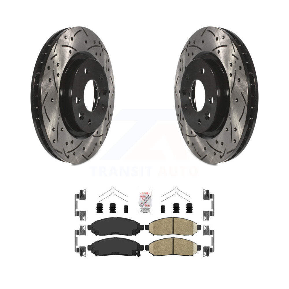 Transit Auto KDA-100043 Disc Brake Kit for 2015 Nissan LEAF - Front product image
