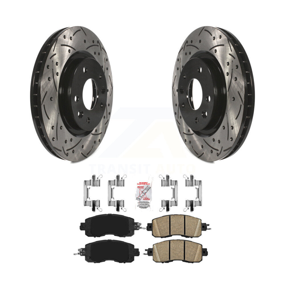 Transit Auto KDA-100044 Disc Brake Kit for 2014-2017 Nissan LEAF - Front product image