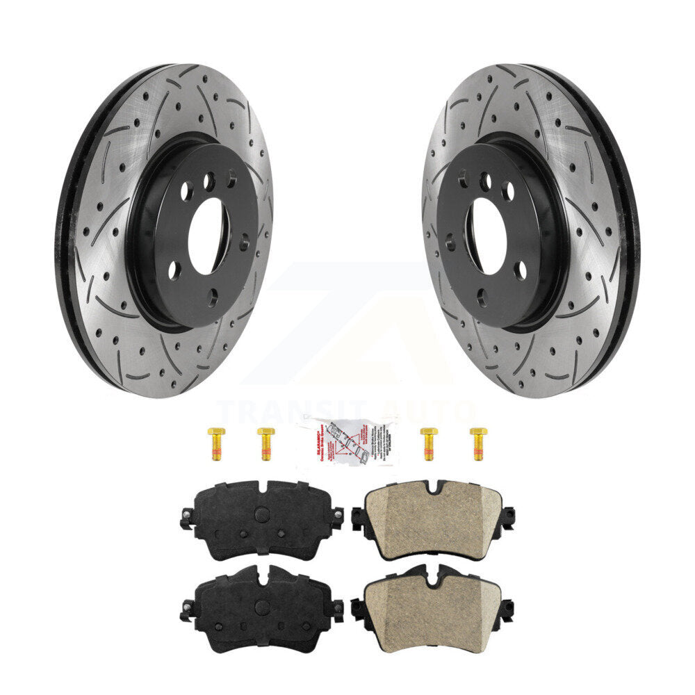 Transit Auto KDA-100063 Disc Brake Kit for 2015-2021 Mini Cooper, Mini Cooper Clubman - Front product image