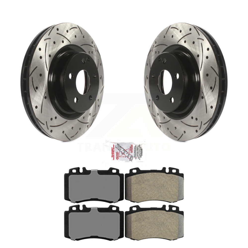 Transit Auto KDA-100081 Disc Brake Kit for 2003-2012 Mercedes-Benz CLS550, Mercedes-Benz E350, Mercedes-Benz E550 & more - Front product image