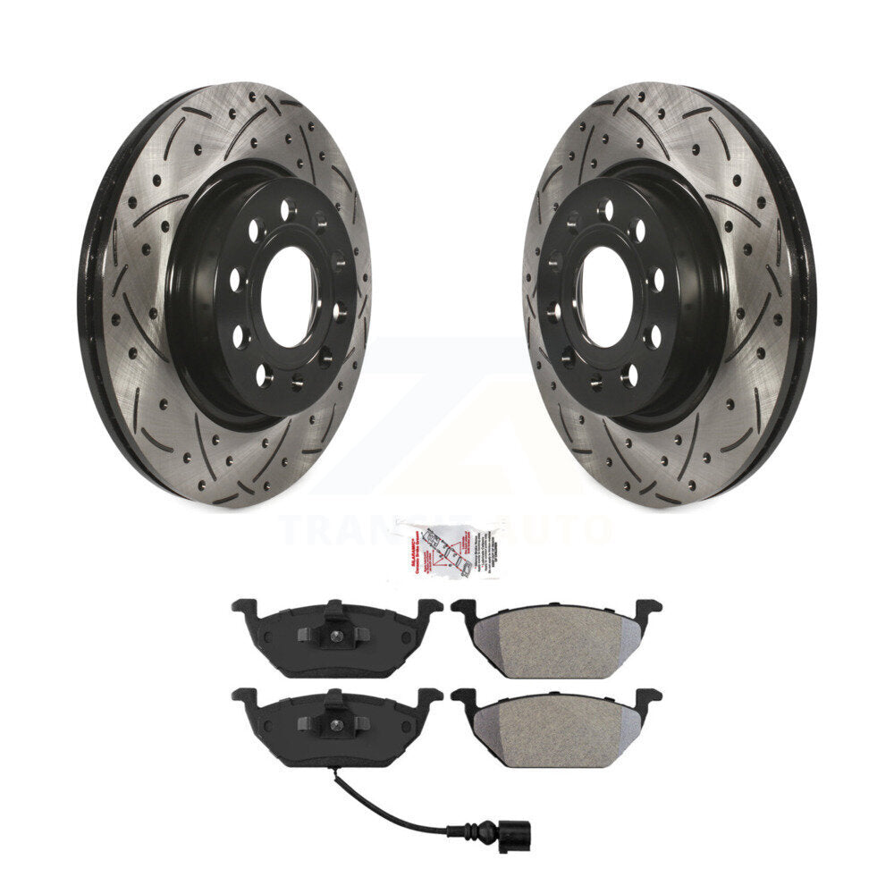 Transit Auto KDA-100082 Disc Brake Kit for 2011-2015 Volkswagen Jetta - Front product image