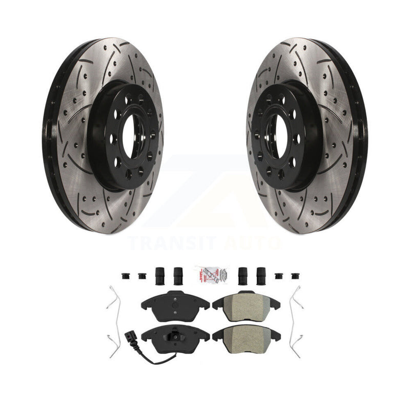 Transit Auto KDA-100090 Disc Brake Kit for 2005-2019 Volkswagen Beetle, Volkswagen Jetta, Volkswagen GTI & more - Front product image