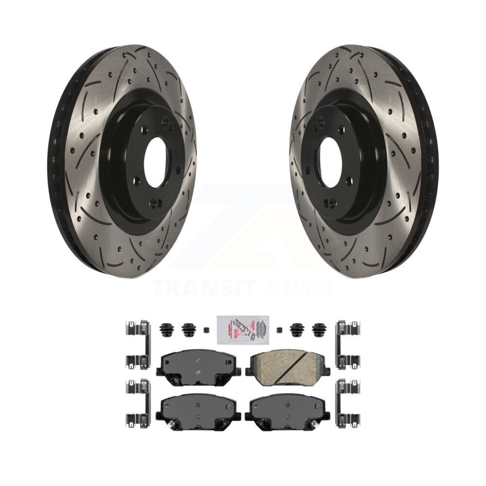 Transit Auto KDA-100099 Disc Brake Kit for 2019-2020 Hyundai Santa Fe - Front product image