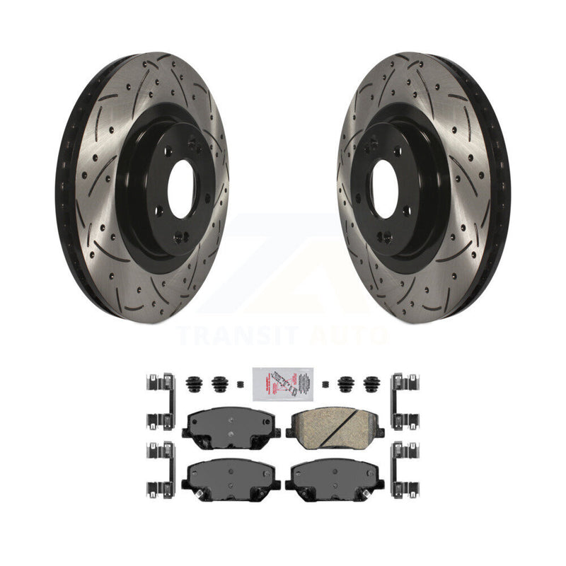 Transit Auto KDA-100099 Disc Brake Kit for 2019-2020 Hyundai Santa Fe - Front product image