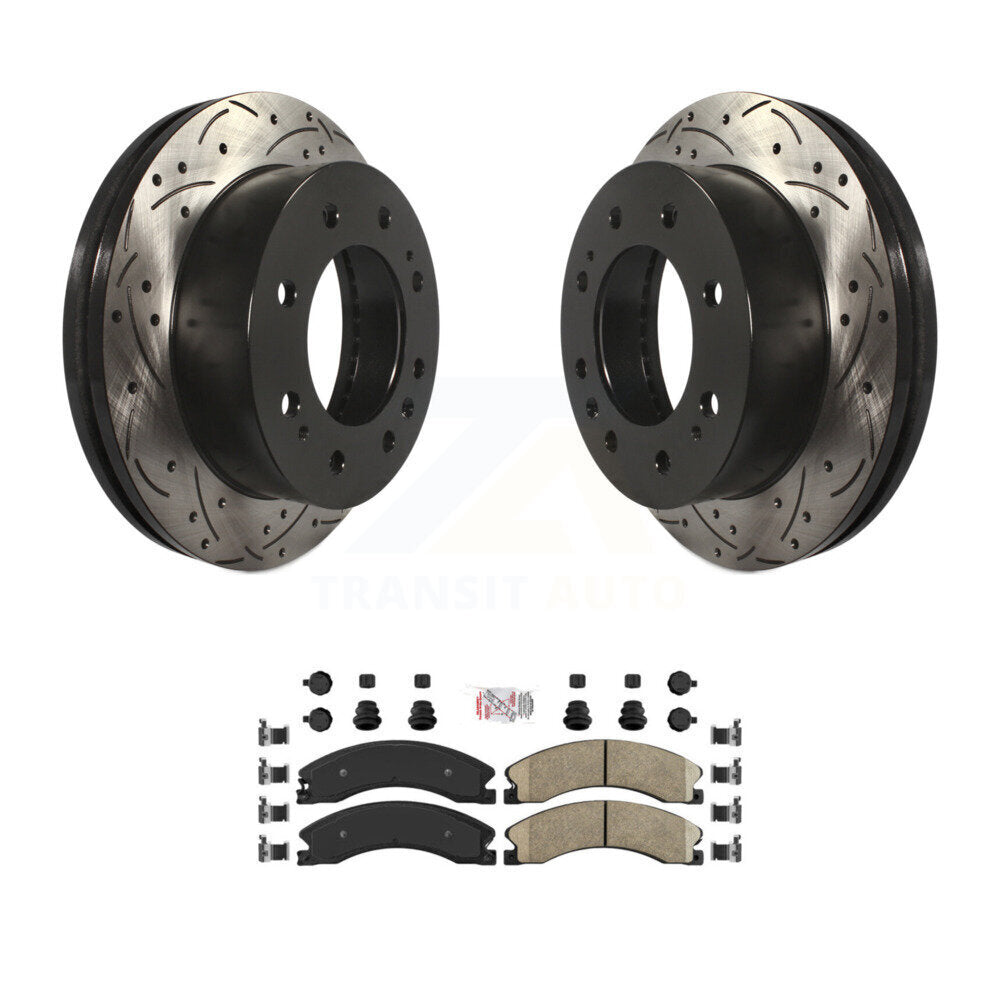 Transit Auto KDA-100102 Disc Brake Kit for 2011-2019 Chevrolet Suburban 3500 HD, Chevrolet Silverado 2500 HD, Chevrolet Silverado 3500 HD & more - Front product image