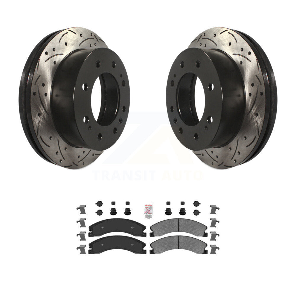 Transit Auto KDA-100103 Disc Brake Kit for 2011-2019 Chevrolet Suburban 3500 HD, Chevrolet Silverado 2500 HD, Chevrolet Silverado 3500 HD & more - Front product image