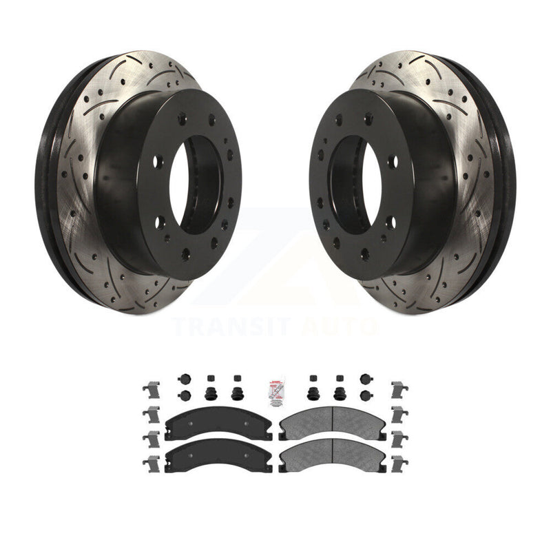 Transit Auto KDA-100103 Disc Brake Kit for 2011-2019 Chevrolet Suburban 3500 HD, Chevrolet Silverado 2500 HD, Chevrolet Silverado 3500 HD & more - Front product image