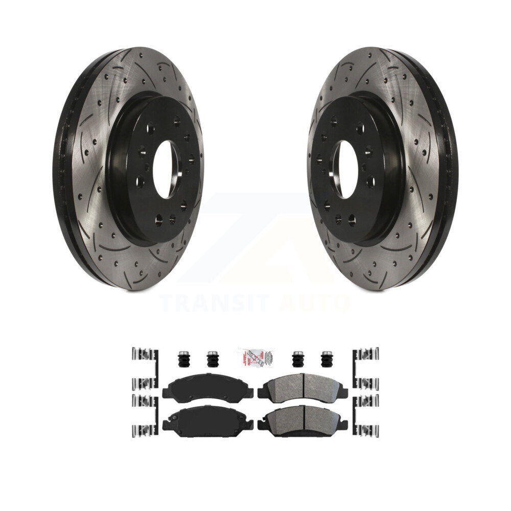 Transit Auto KDA-100108 Disc Brake Kit for 2005-2020 Chevrolet Suburban, Cadillac Escalade, Cadillac Escalade ESV & more - Front product image