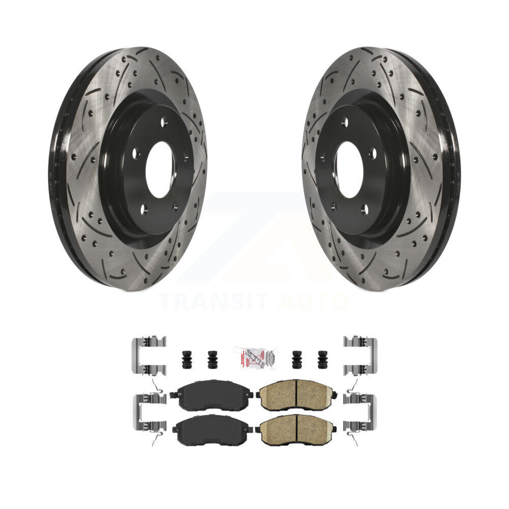 Transit Auto KDA-100116 Disc Brake Kit for 2011-2017 Nissan Juke - Front product image