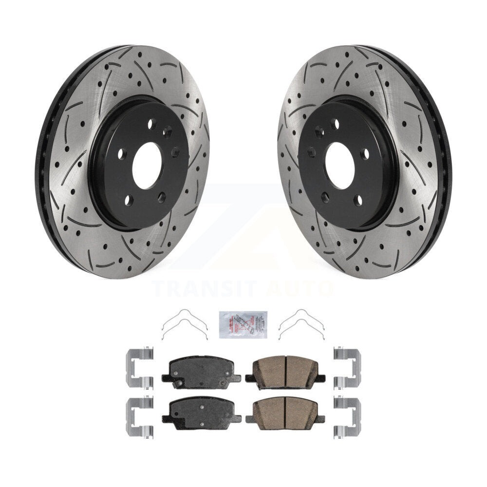 Transit Auto KDA-100127 Disc Brake Kit for 2018-2022 Chevrolet Trax, Buick Encore - Front product image