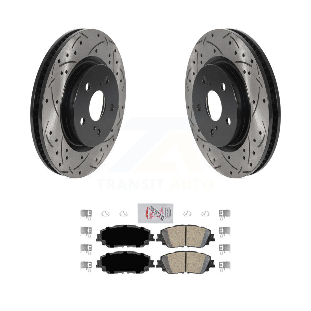 Transit Auto KDA-100128 Disc Brake Kit for 2018-2024 Toyota Camry, Toyota Prius Prime, Toyota Avalon & more - Front product image