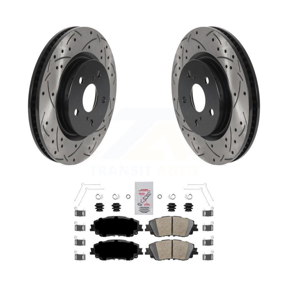 Transit Auto KDA-100129 Disc Brake Kit for 2018-2024 Toyota Camry, Toyota Prius Prime, Toyota Avalon & more - Front product image