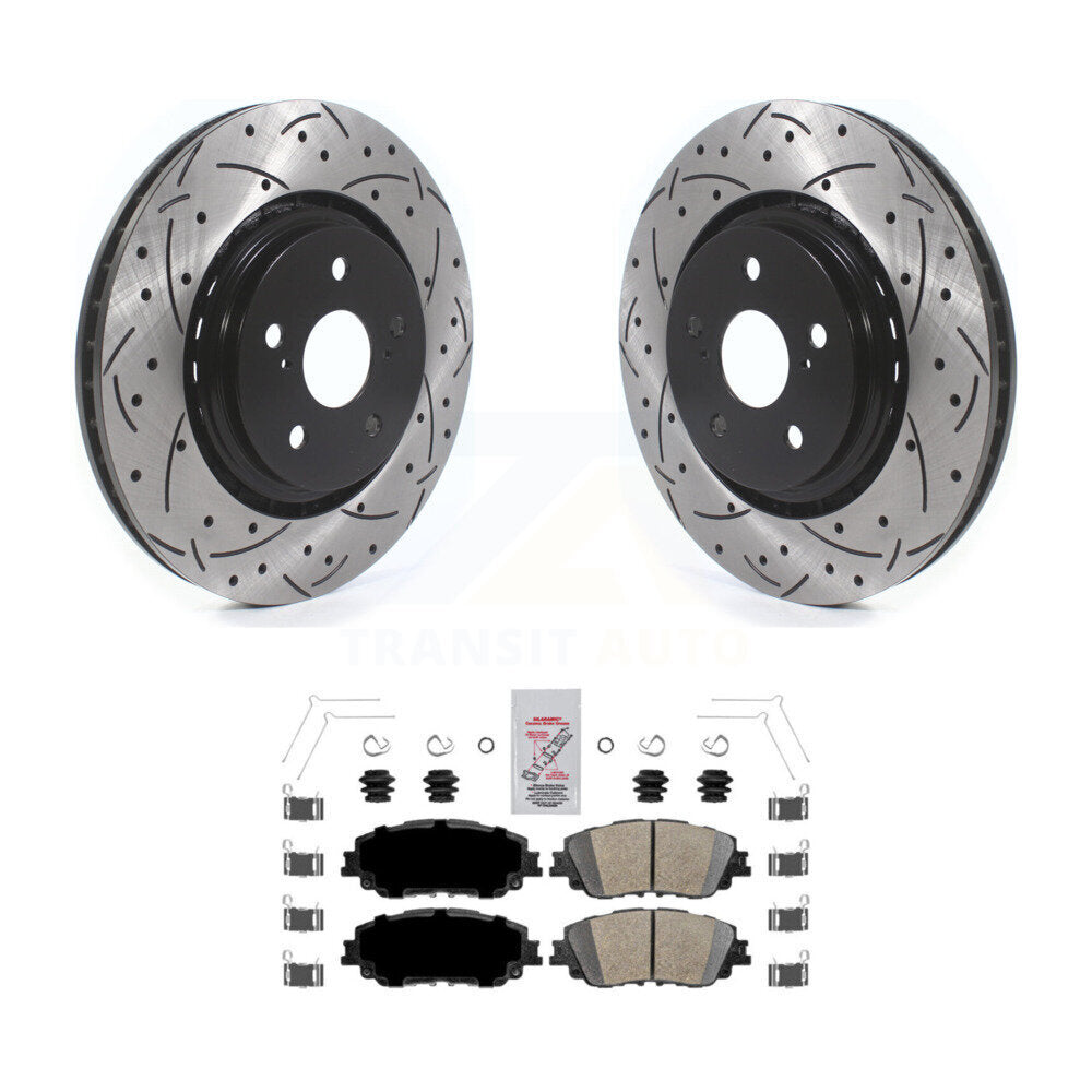 Transit Auto KDA-100131 Disc Brake Kit for 2020-2023 Toyota Camry - Front product image