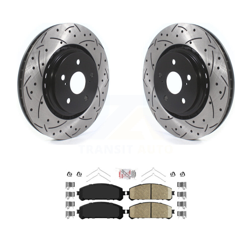 Transit Auto KDA-100133 Disc Brake Kit for 2016-2023 Toyota Crown, Lexus NX250, Lexus NX350 & more - Front product image