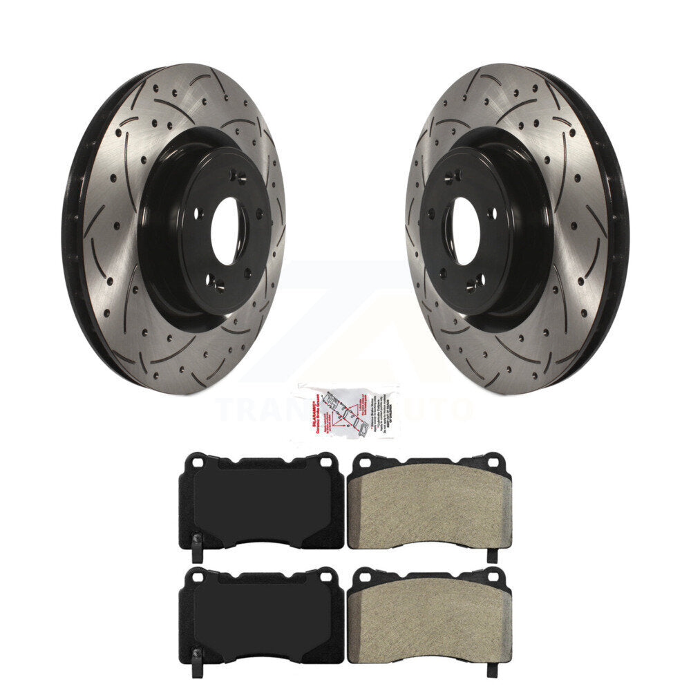 Transit Auto KDA-100135 Disc Brake Kit for 2010-2016 Hyundai Genesis Coupe - Front product image