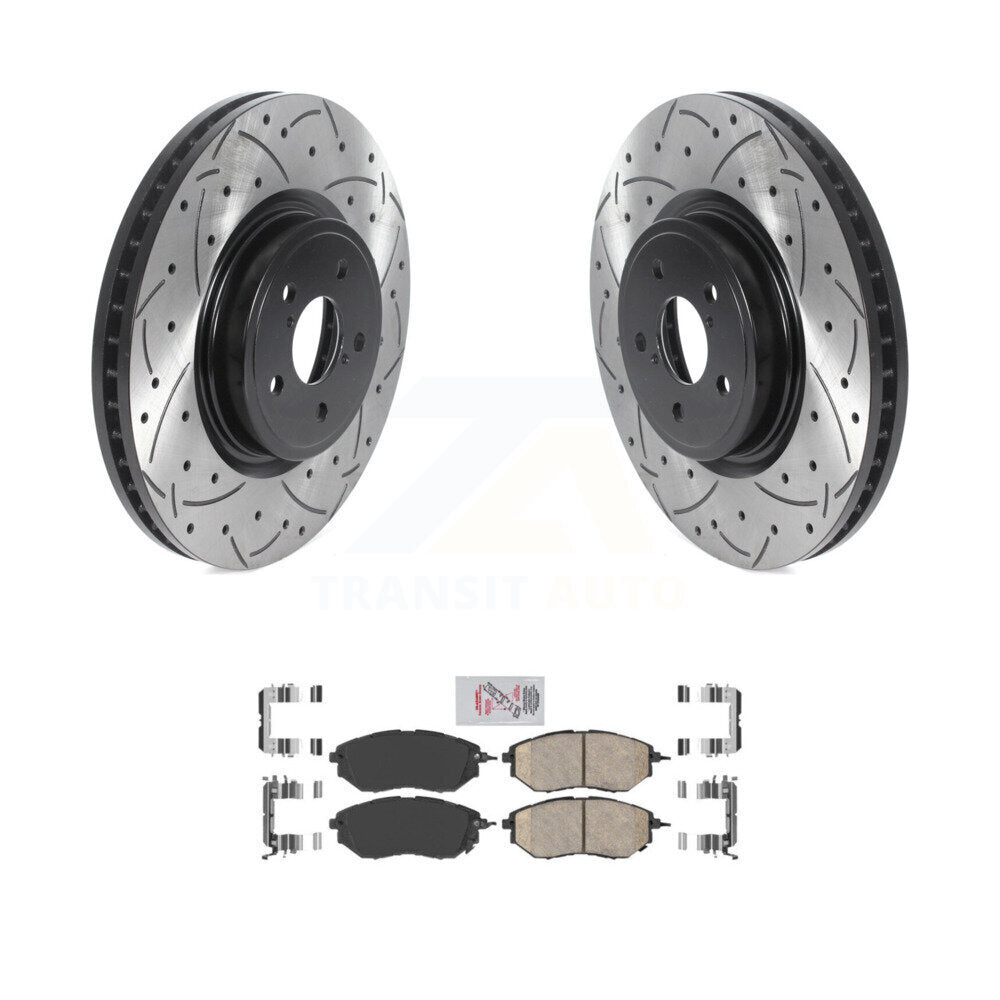 Transit Auto KDA-100138 Disc Brake Kit for 2005-2018 Subaru Forester, Subaru Legacy, Subaru Outback - Front product image