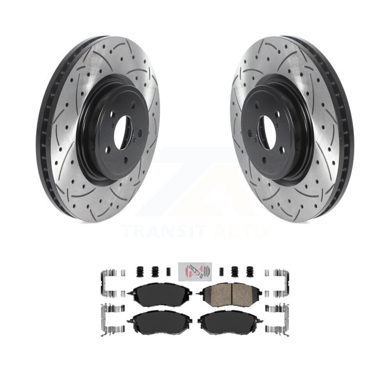 Transit Auto KDA-100139 Disc Brake Kit for 2005-2018 Subaru Forester, Subaru Legacy, Subaru Outback - Front product image