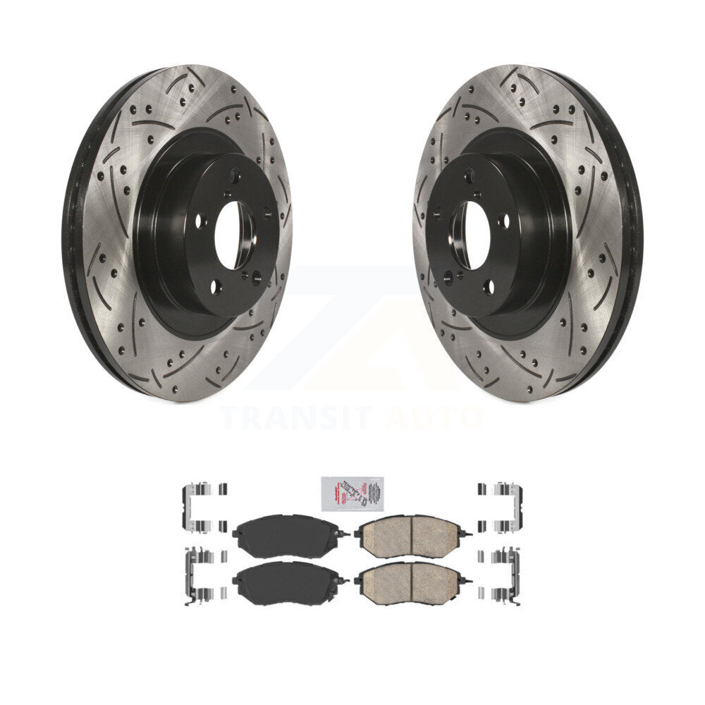 Transit Auto KDA-100142 Disc Brake Kit for 2009 Subaru Legacy - Front product image