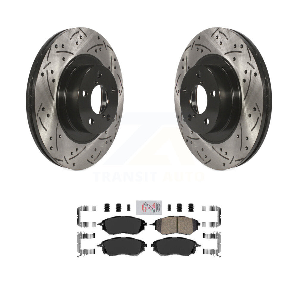 Transit Auto KDA-100143 Disc Brake Kit for 2009 Subaru Legacy - Front product image