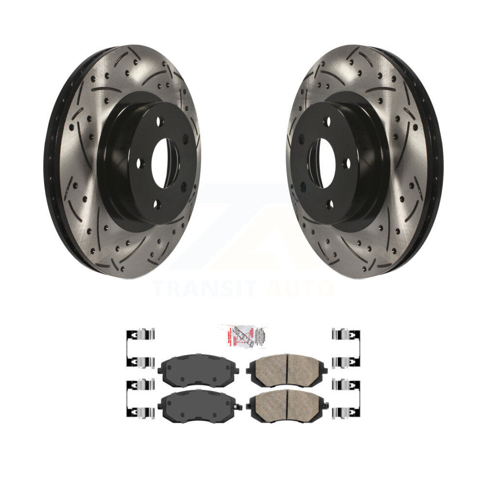 Transit Auto KDA-100147 Disc Brake Kit for 2002-2010 Subaru Impreza, Saab 9-2X, Subaru Legacy - Front product image