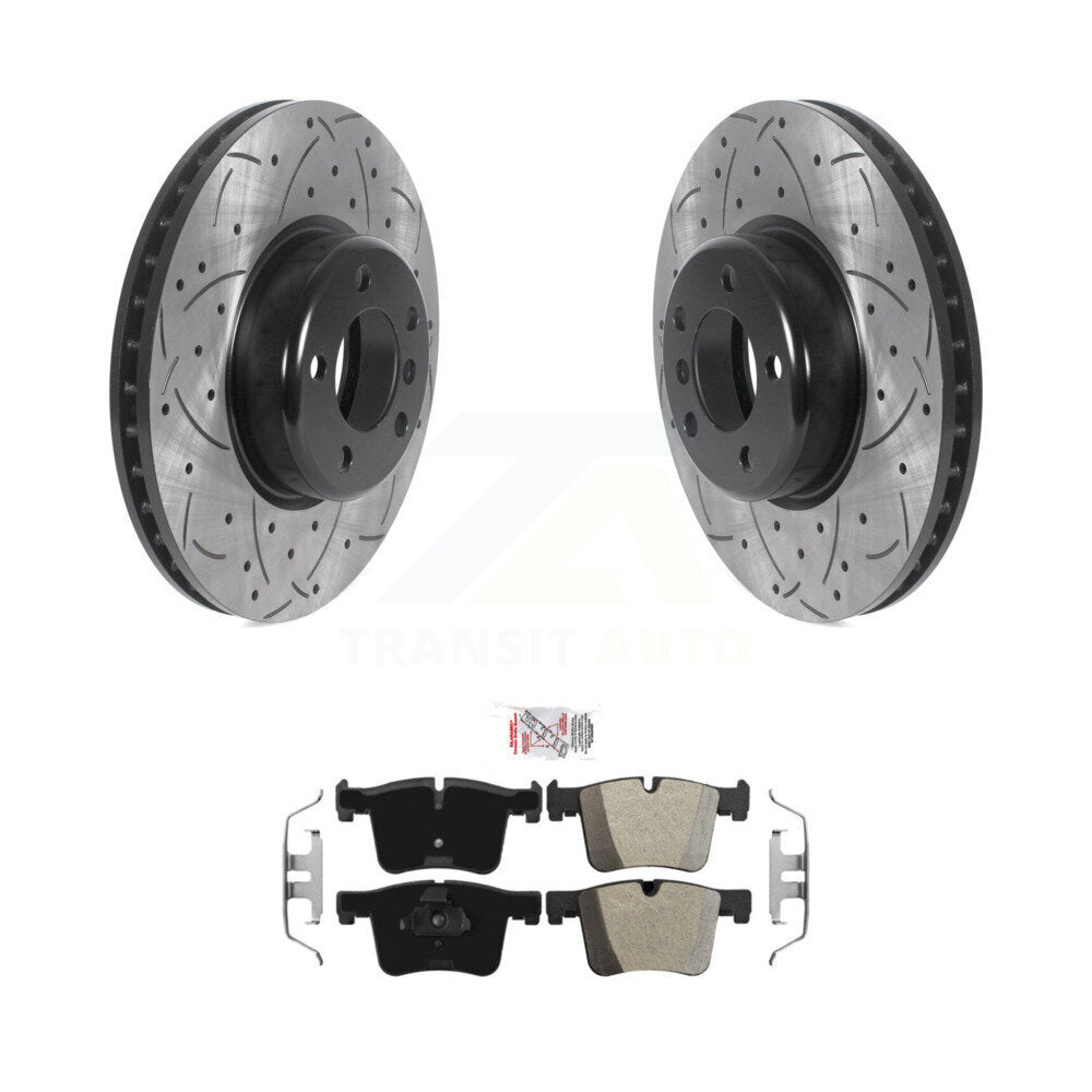 Transit Auto KDA-100149 Disc Brake Kit for 2013-2015 BMW 335i, BMW 335i GT xDrive, BMW 335i xDrive - Front product image