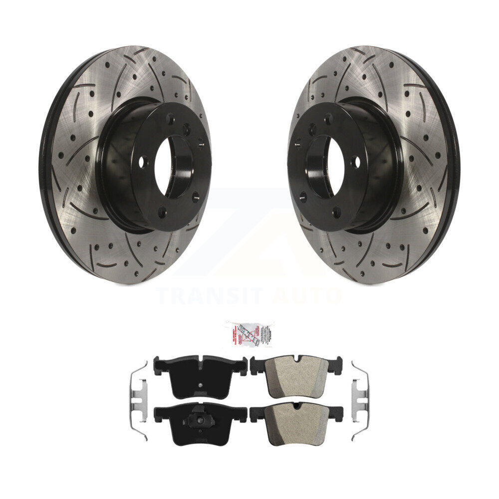 Transit Auto KDA-100151 Disc Brake Kit for 2012-2021 BMW 230i, BMW 230i xDrive, BMW 328d & more - Front product image