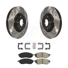 Transit Auto KDA-100154 Disc Brake Kit for 2005-2020 INFINITI Q40, INFINITI Q70L, INFINITI QX70 & more - Front product image