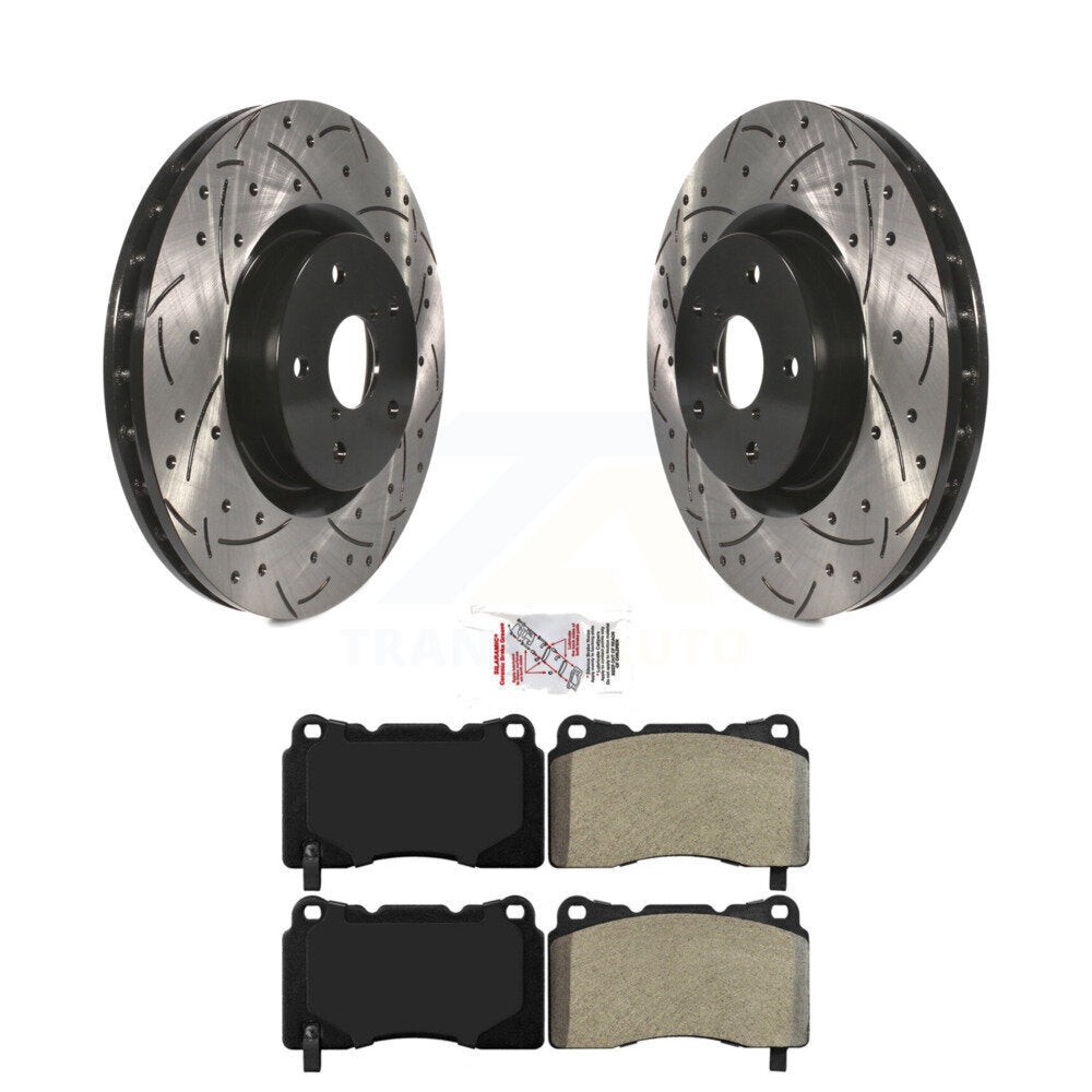 Transit Auto KDA-100164 Disc Brake Kit for 2005-2017 Subaru WRX, Subaru WRX STI, Subaru Impreza - Front product image
