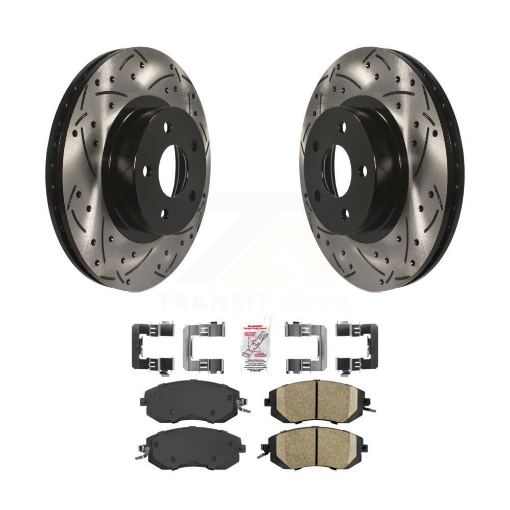 Transit Auto KDA-100167 Disc Brake Kit for 2011-2016 Subaru Impreza, Scion FR-S, Subaru BRZ - Front product image