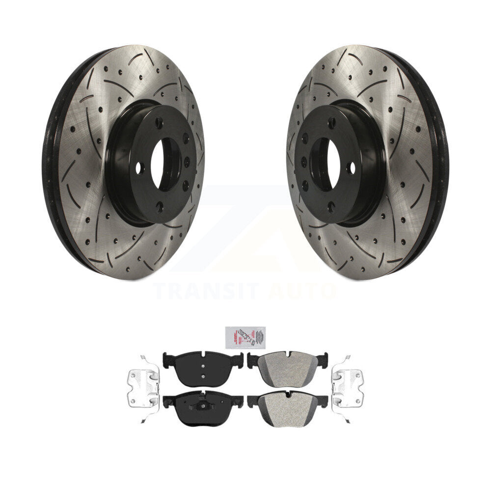 Transit Auto KDA-100172 Disc Brake Kit for 2007-2019 BMW X5, BMW X6 - Front product image