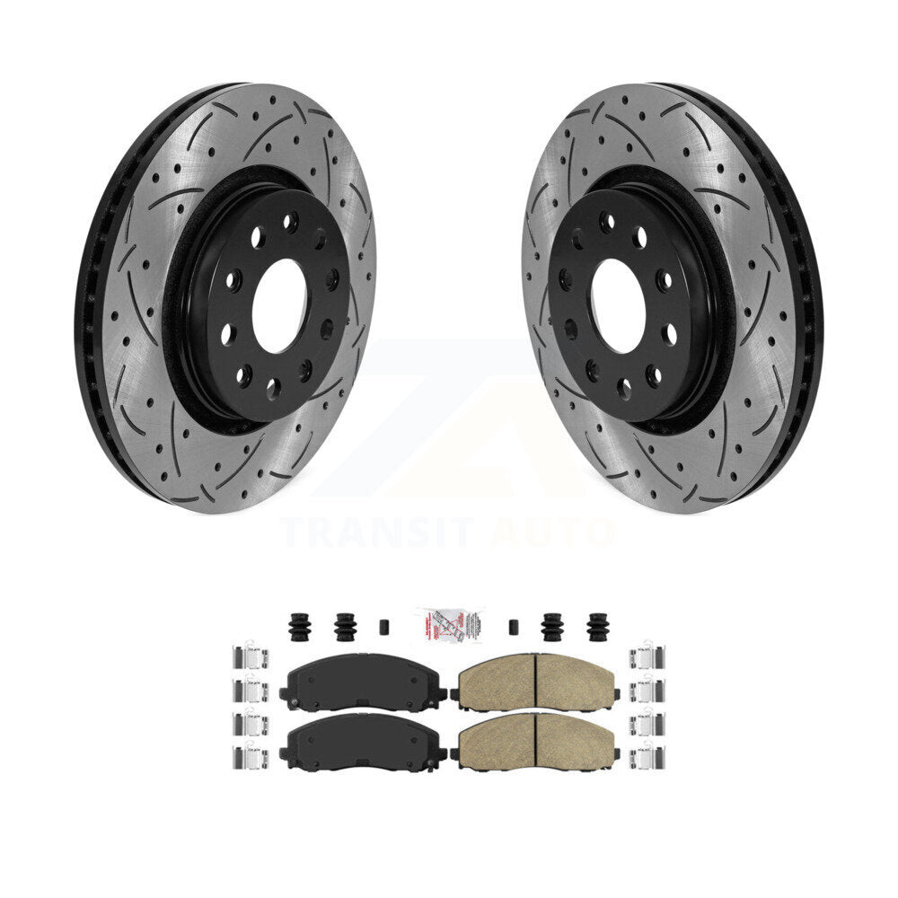 Transit Auto KDA-100173 Disc Brake Kit for 2018-2024 Jeep Wrangler, Jeep Gladiator - Front product image