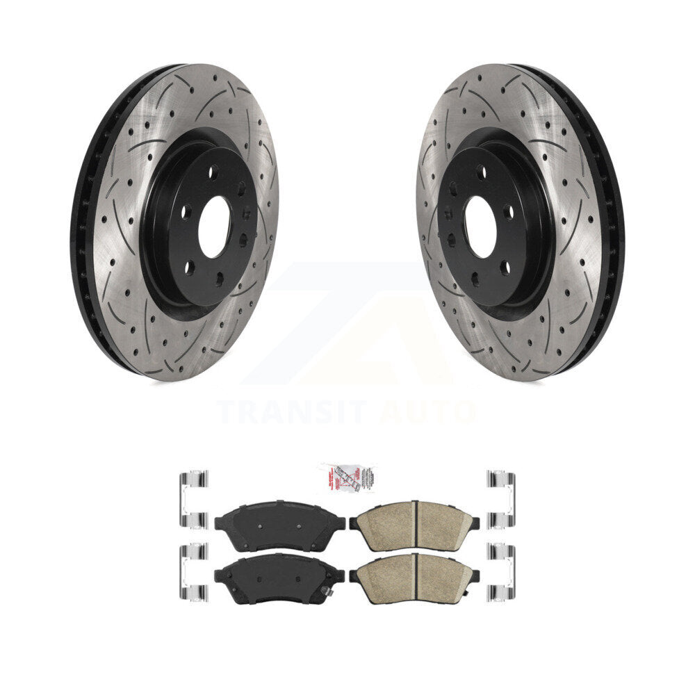 Transit Auto KDA-100175 Disc Brake Kit for 2010-2016 Saab 9-4X, Cadillac SRX - Front product image
