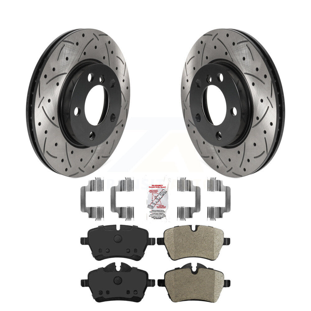 Transit Auto KDA-100177 Disc Brake Kit for 2011-2016 Mini Cooper Countryman, Mini Cooper Paceman - Front product image