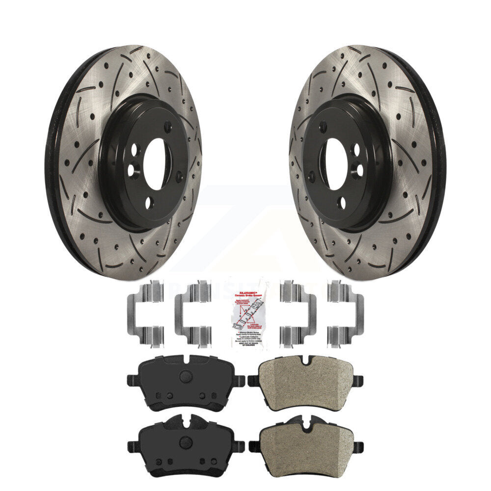 Transit Auto KDA-100178 Disc Brake Kit for 2002-2015 Mini Cooper Countryman, Mini Cooper - Front product image