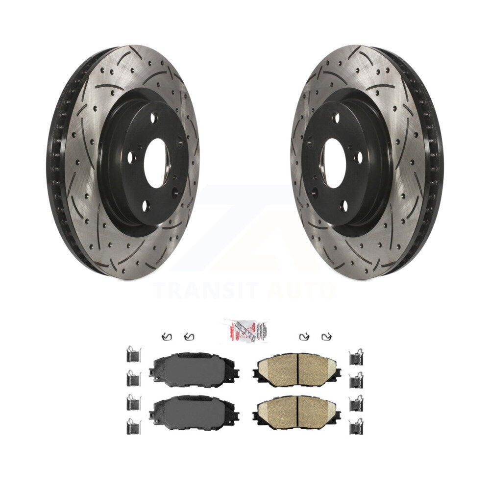 Transit Auto KDA-100181 Disc Brake Kit for 2006-2020 Toyota RAV4, Toyota Corolla iM, Scion iM & more - Front product image