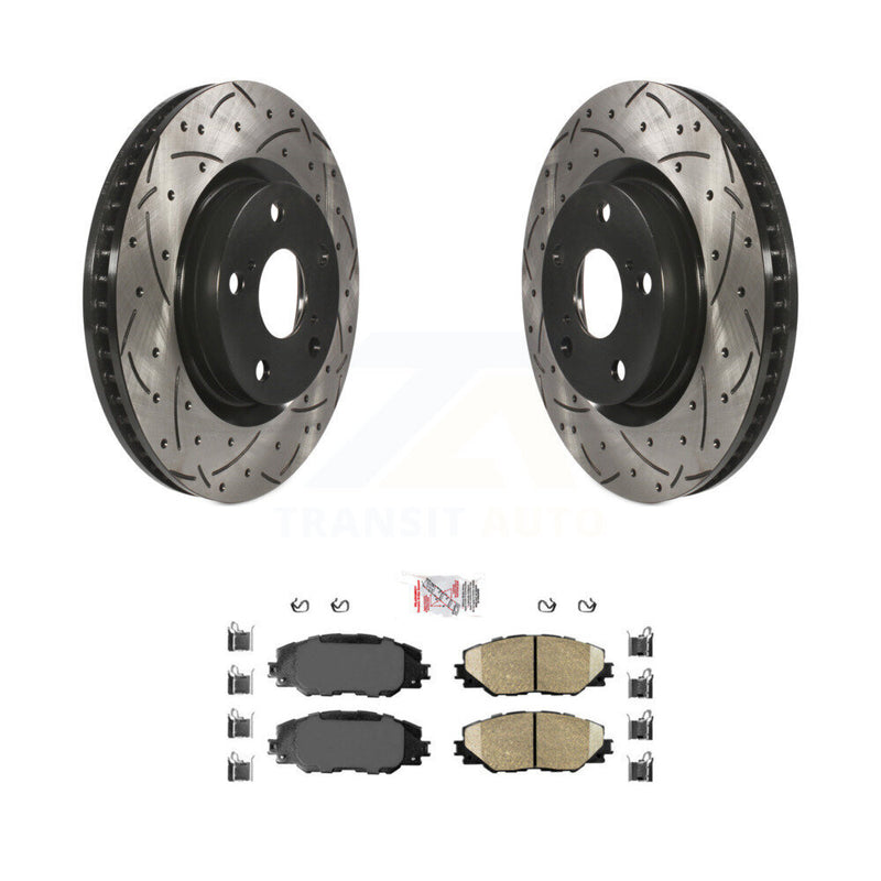 Transit Auto KDA-100181 Disc Brake Kit for 2006-2020 Toyota RAV4, Toyota Corolla iM, Scion iM & more - Front product image