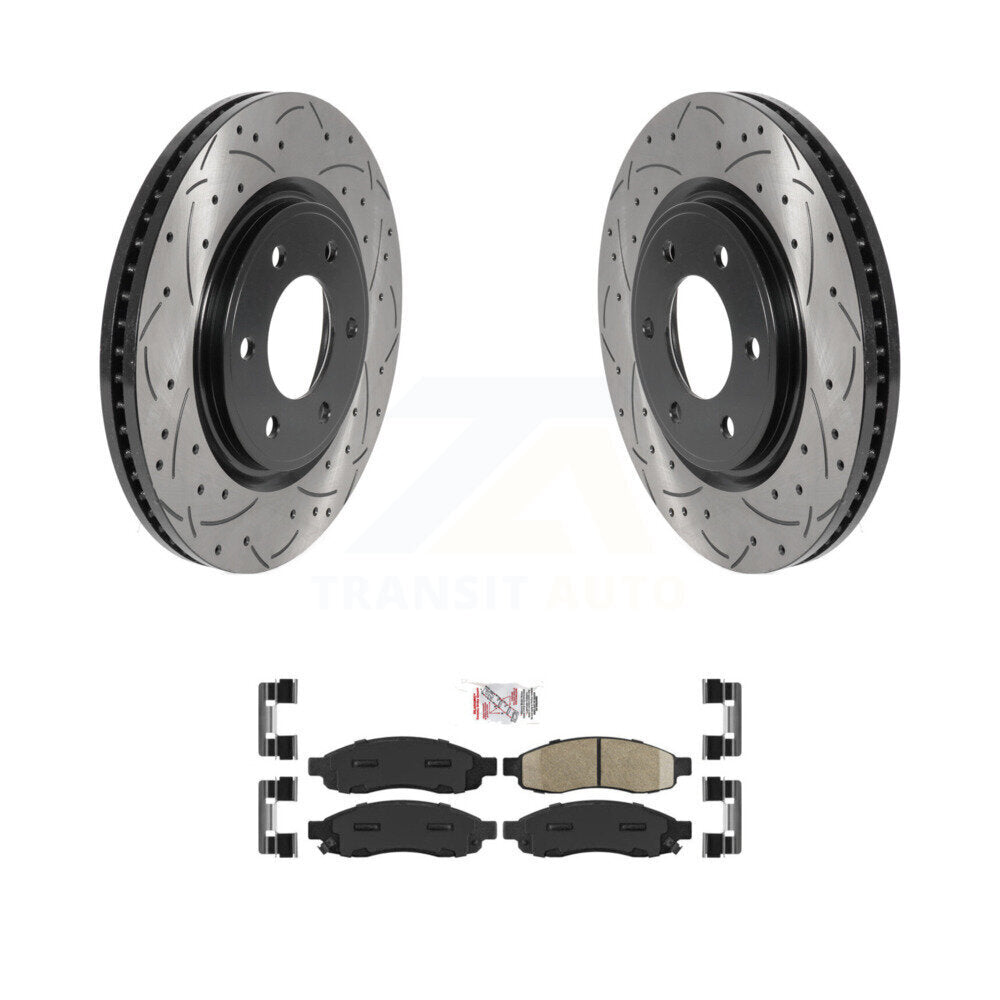 Transit Auto KDA-100203 Disc Brake Kit for 2007 Nissan TITAN - Front product image