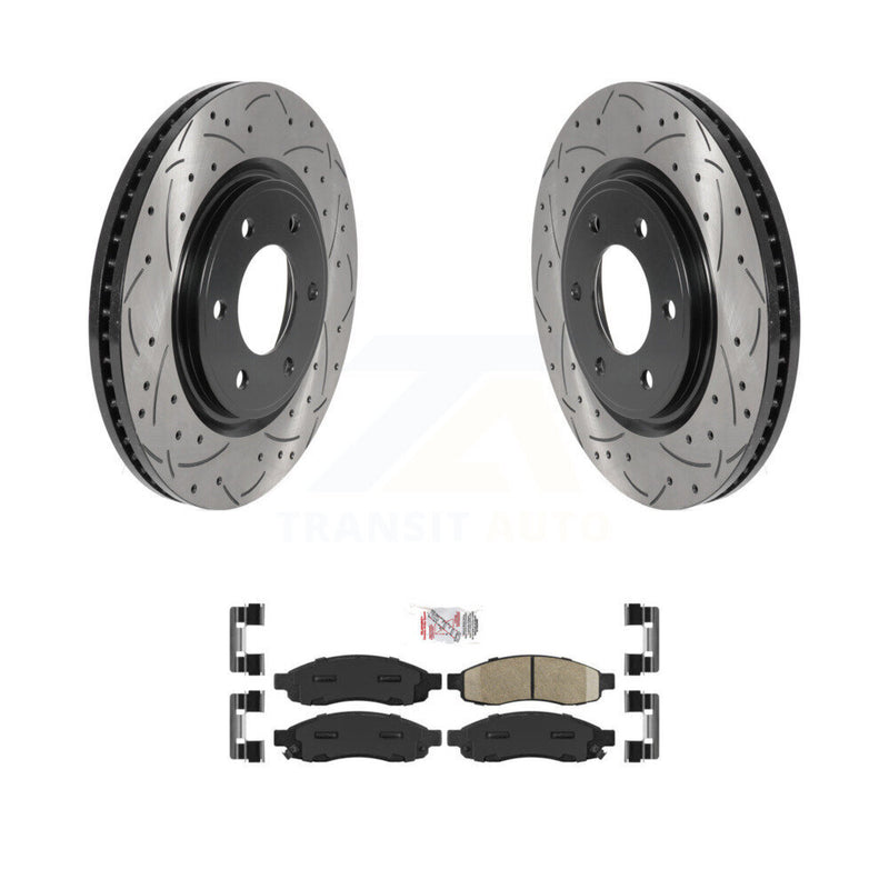 Transit Auto KDA-100203 Disc Brake Kit for 2007 Nissan TITAN - Front product image