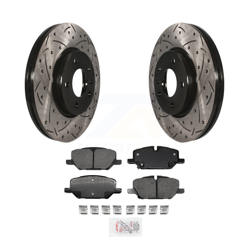 Transit Auto KDA-100208 Disc Brake Kit for 2022-2023 GMC Terrain - Front product image