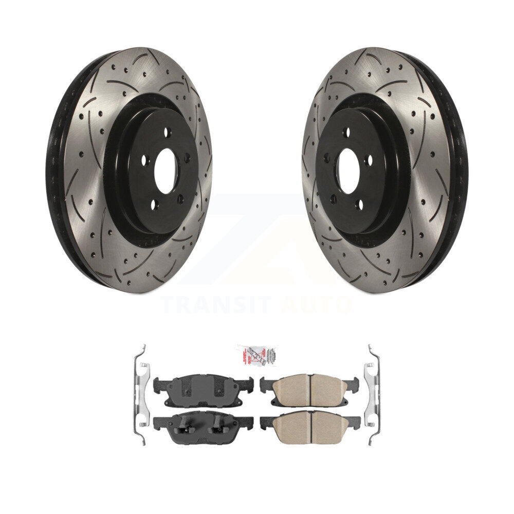 Transit Auto KDA-100212 Disc Brake Kit for 2017-2020 Ford Fusion, Lincoln Continental, Lincoln MKZ - Front product image