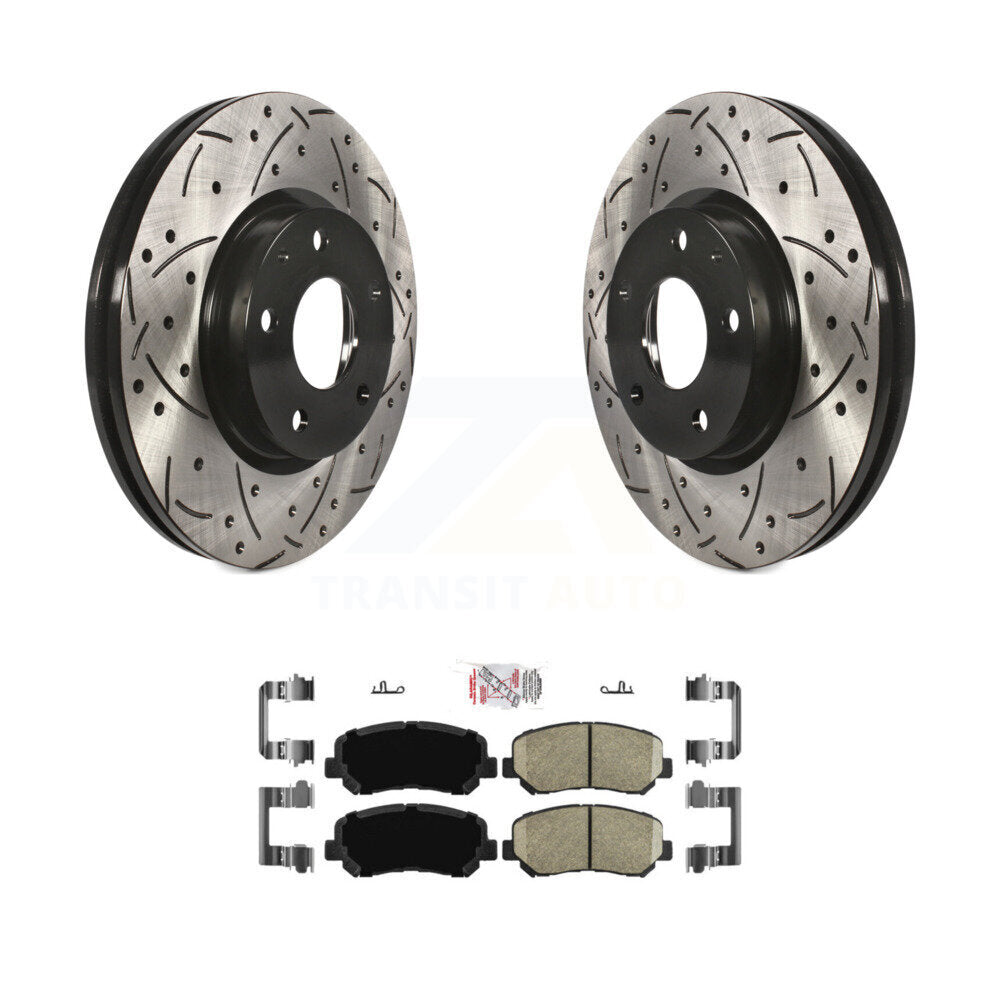 Transit Auto KDA-100230 Disc Brake Kit for 2013-2015 Mazda CX-5 - Front product image