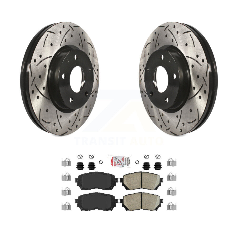 Transit Auto KDA-100232 Disc Brake Kit for 2014-2018 Mazda 6 - Front product image