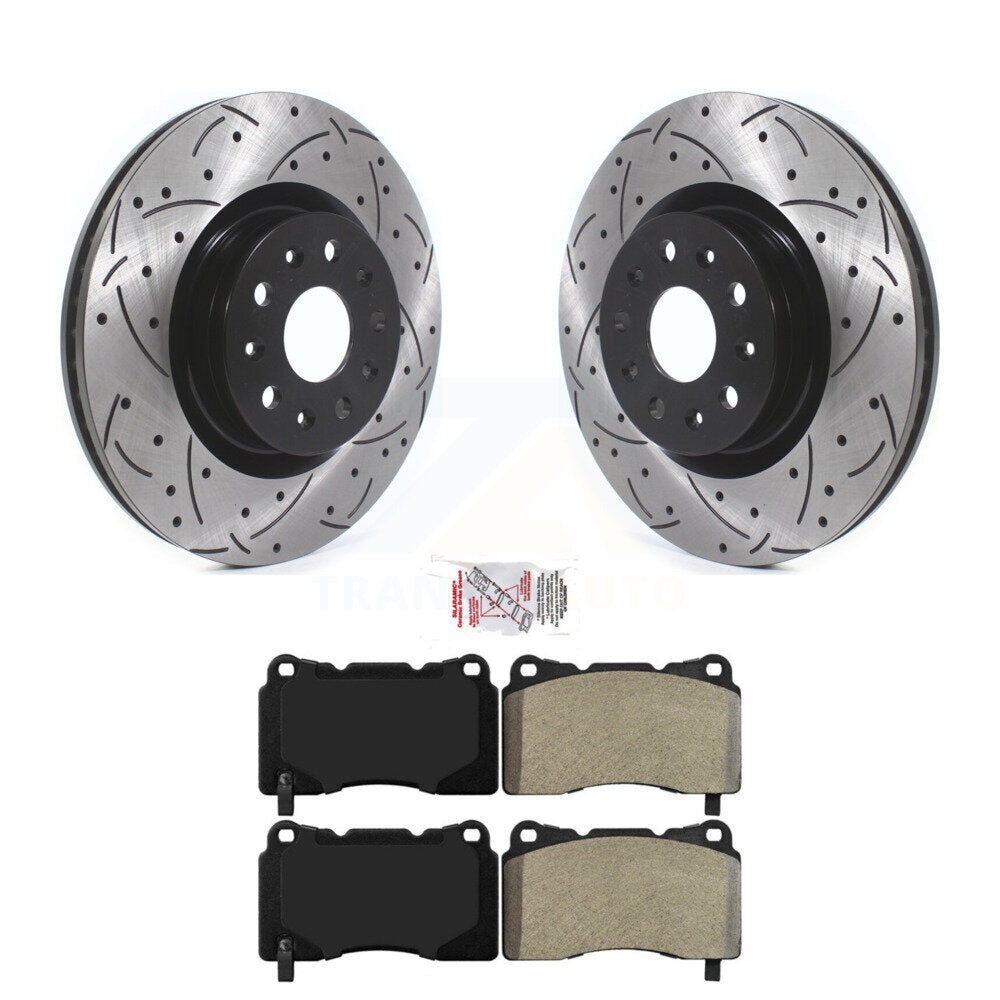 Transit Auto KDA-100237 Disc Brake Kit for 2015-2020 Cadillac CT6, Cadillac CTS - Front product image