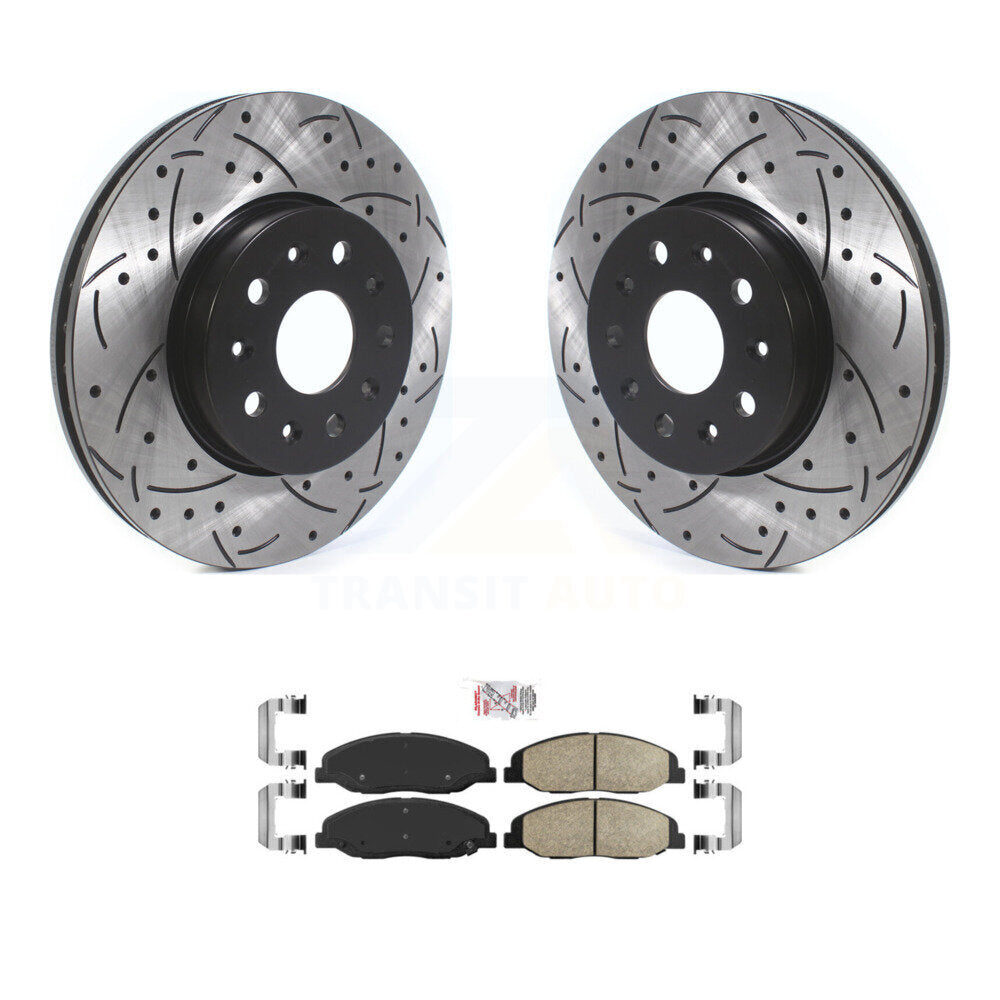 Transit Auto KDA-100238 Disc Brake Kit for 2014 Cadillac CTS - Front product image