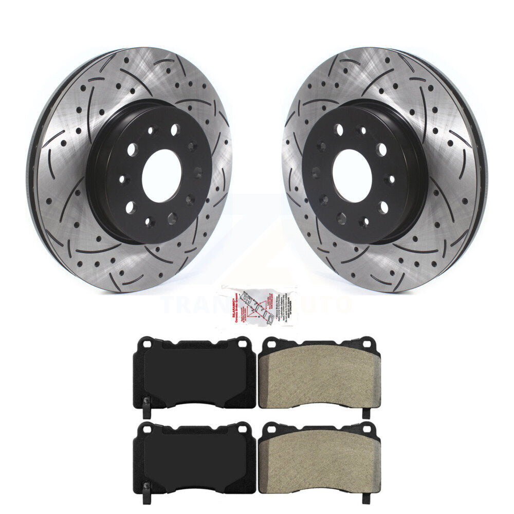 Transit Auto KDA-100241 Disc Brake Kit for 2014-2022 Chevrolet Camaro, Cadillac CTS, Cadillac CT6 - Front product image