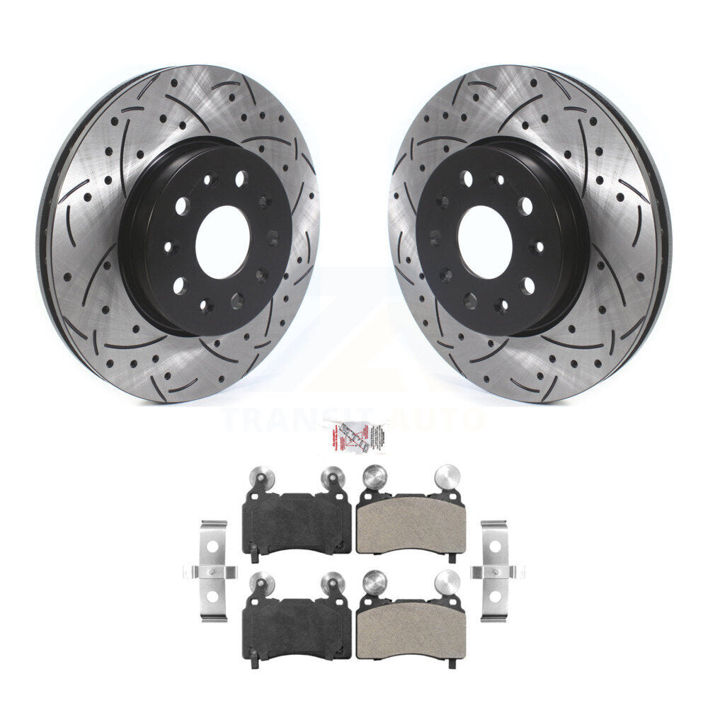 Transit Auto KDA-100242 Disc Brake Kit for 2016-2019 Cadillac CTS, Chevrolet Camaro - Front product image