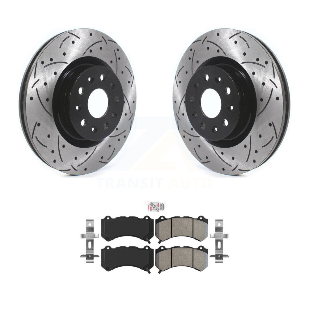 Transit Auto KDA-100244 Disc Brake Kit for 2016 Cadillac CTS - Front product image