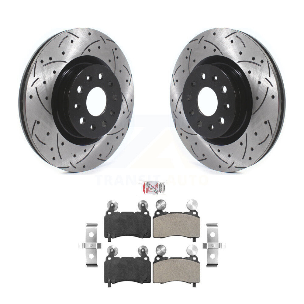 Transit Auto KDA-100245 Disc Brake Kit for 2014-2022 Chevrolet Camaro, Cadillac CT6, Cadillac CTS - Front product image